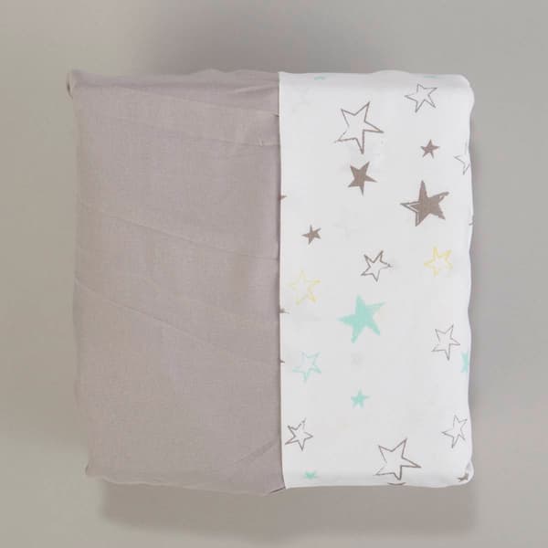 Betty & Bob 2pk. Dreamy Star Microfiber Crib Sheets - image 