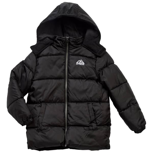 Boys &#40;8-18&#41; iXtreme Classic Ripstop Puffer Coat - Black