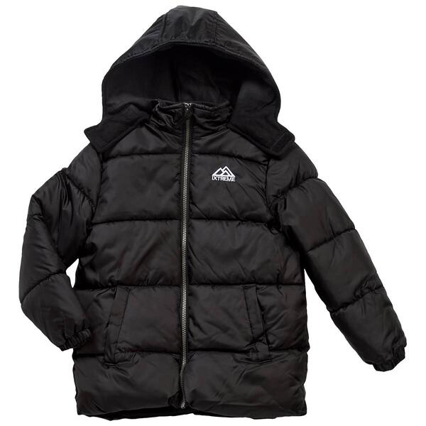 Boys &#40;8-18&#41; iXtreme Classic Ripstop Puffer Coat - Black - image 