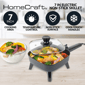 HomeCraft 7in. Electric Non-Stick Skillet - image 3