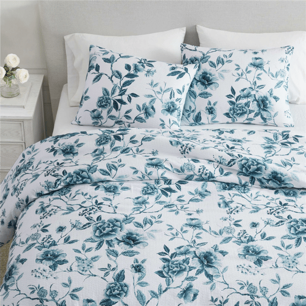 Martha Stewart Vivian Floral Comforter Set