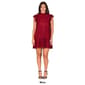 Womens 24/7 Comfort Apparel Pleated Tiered Mini Dress - image 4