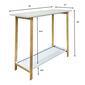 eccostyle&#8482; Bamboo Frame Console Table - image 3