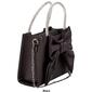 D''Margeaux Satin Bow Top Handle Clutch - image 2