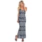 Womens White Mark Nila Snakeskin Print Maxi Dress - image 1