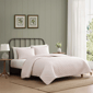 Laura Ashley Tessas Ticking Stripe Reversible Qulit Set - image 2