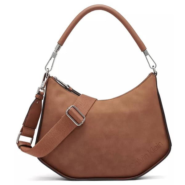 Calvin Klein Winny Shoulder Bag - Caramel - Boscov's