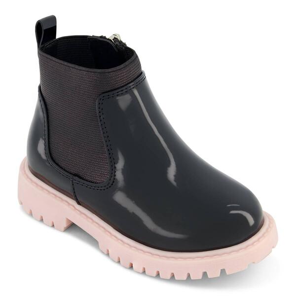 Little Girls Marc Fisher Stormi Chelsea Moto Booties - image 