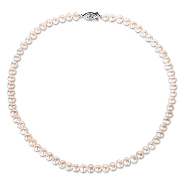 Gemstone Classics™ Pearl Bracelet Necklace & Earrings Set