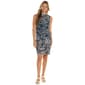 Womens Cover Me Leaf Onion Skin Twisted Swim Cover Up Dress - image 1