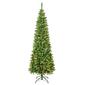 National Tree 7.5ft. Rowan Pencil Slim Pre-Lit Christmas Tree - image 1