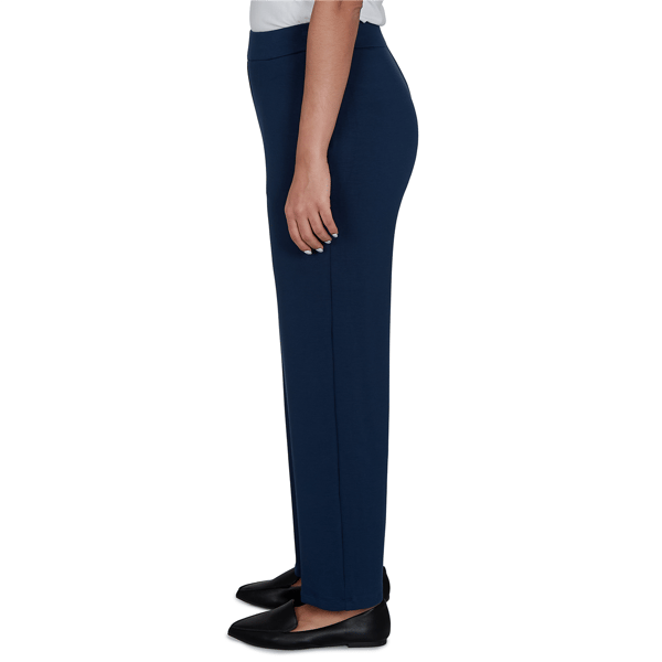 Womens Alfred Dunner Good To Go Pull On Pants - Short Length