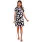 Petite Harlow & Rose Short Sleeve Floral Swing Shift Dress - image 1