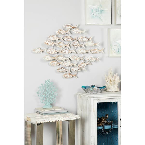 9th & Pike&#174; Coastal Fish Wall Decor