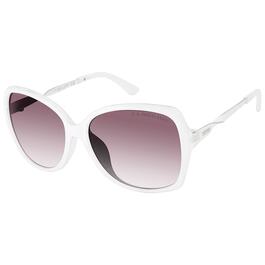 Womens U.S. Polo Assn.(R) Plastic Metal Twist Temple Sunglasses