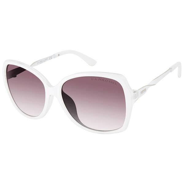 Womens U.S. Polo Assn.(R) Plastic Metal Twist Temple Sunglasses - image 