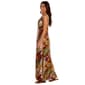 Womens Sami & Jo Sleeveless Leaf Keyhole Neck Maxi Dress - image 3