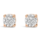 Haus of Brilliance Lab Grown Diamond Miracle Stud Earrings - image 1