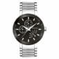 Mens Bulova Stainless Steel Black Dial Watch - 96C105 - image 1