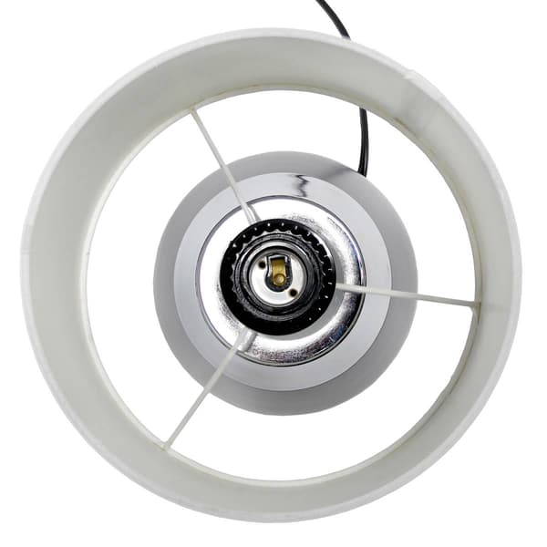 Simple Designs Modern Contemporary Two Toned Touch Table Lamp