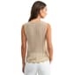 Womens CITY BLUES Open Crochet Sweater Vest - image 2