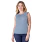 Womens 24/7 Comfort Apparel Medallion Sleeveless Blouse - image 1
