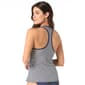 Womens Beach House Yacht Club Stripe Tankini V Neck Swim Top - image 2