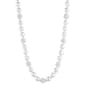 Gloria Vanderbilt Silver-Tone & Crystal Bead Necklace - image 1