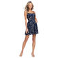 Juniors Blondie Nites Caviar Illusion Corset Lube Party Dress - image 1