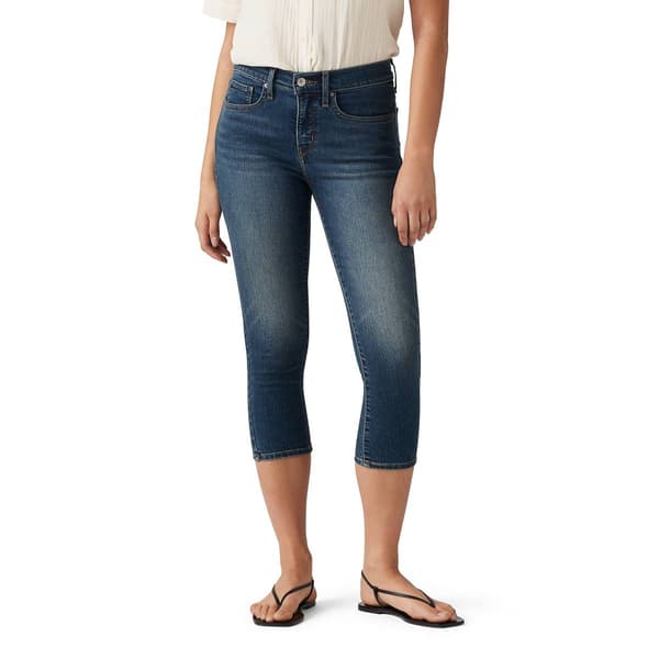 Womens Levi''s(R) 311 Shaping Capri - Zealous Blue - image 