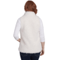 Womens Skye''s The Limit Entertaining Solid Faux Fur Vest - image 2