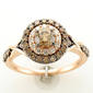 Le Vian(R) Rose Gold Chocolate & Vanilla Diamond Ring - image 1
