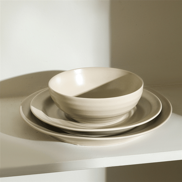 Stone Lain Orbit 4pc. Dinner Plate Stoneware Set