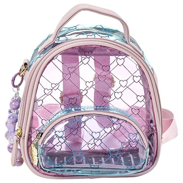 Luv Betsey by Betsey Johnson Mini Clear Backpack - image 