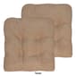 Sweet Home Collection Memory Foam Non-Slip Tufted Chair Cushion - image 11