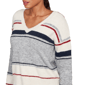 Petite Skye&#8217;s the Limit Back To Town V Neck Stripe Sweater - image 5