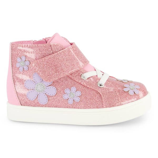 Little Girl Jessica Simpson Sadie Flower High Top Sneakers