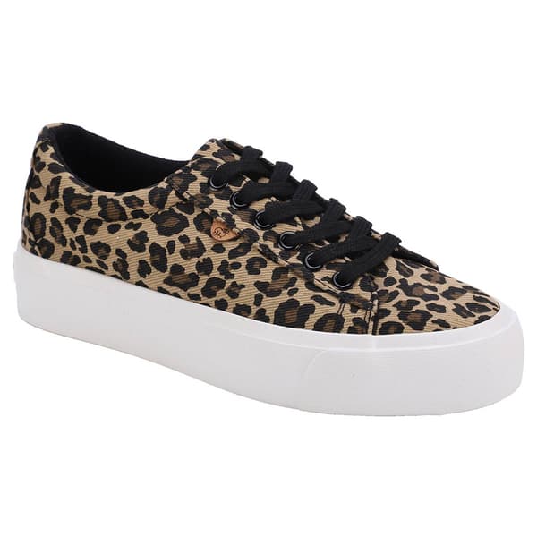 Womens LAMO Sheepskin Amelie Cheetah Fashion Sneakers - image 
