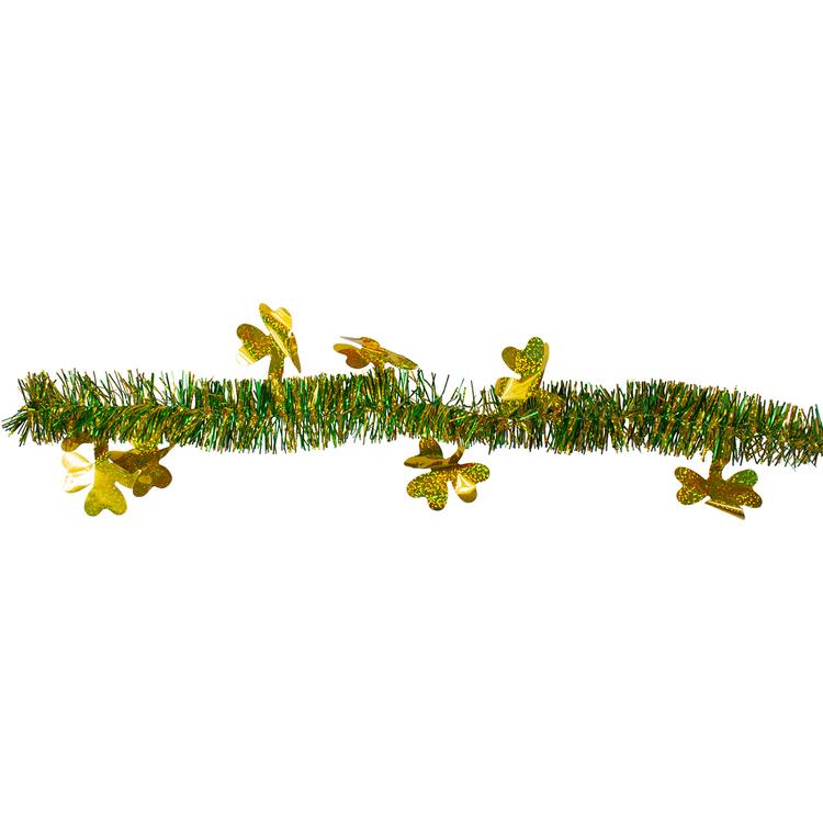 Northlight St. Patrick Day Irish Shamrock Garland