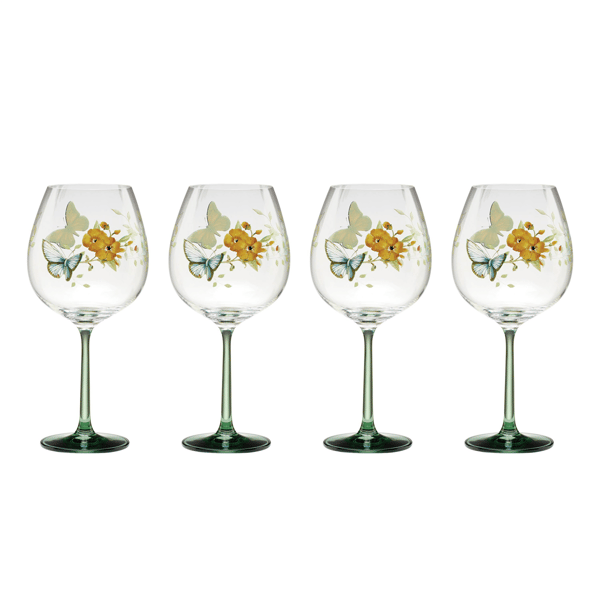 Lenox® Butterfly Meadow® Balloon Wine Glasses - Set of 4