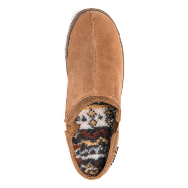 Mens MUK LUKS® Berber Suede Clog Slippers