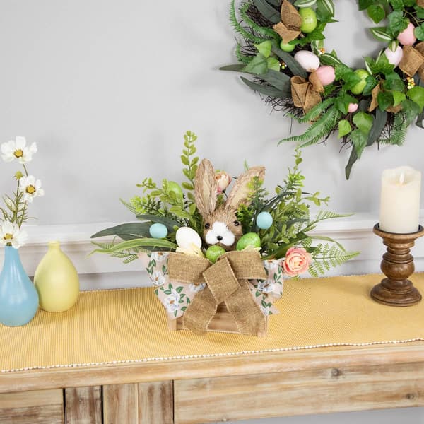 Northlight Seasonal Boxed Floral Arrangement Easter Décor