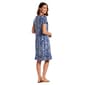 Plus Size MSK Short Sleeve Abstract Ruffle Hem Shift Dress - image 2