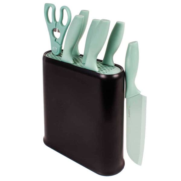 BergHOFF Leo Stainless Steel 8pc. Knife Block Set