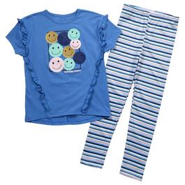 Girls &#40;4-6x&#41; Tales & Stories Happy Thoughts Tunic & Capris Set