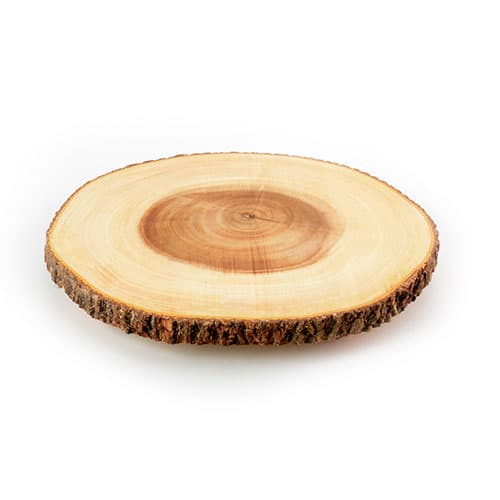 Acacia Footed Server