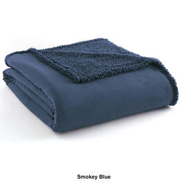 Micro Flannel&#174; Reversible Smokey Mountain Blanket