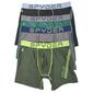 Mens Spyder 4pk. Polyester & Spandex Support Pouch Boxer Briefs - image 1