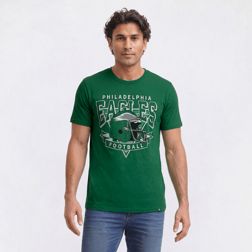 Mens Fanatics NFL Eagles Old Fashioned Short Sleeve Tee
