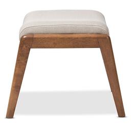 Baxton Studio Roxy Upholstered Ottoman